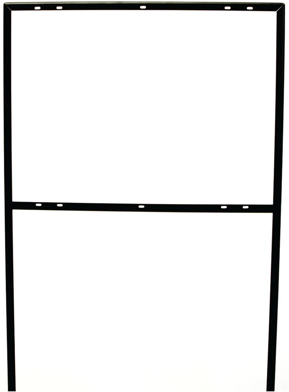 Heavy Duty Steel Open Sign Frame 24-3/8" X 41" For 18" X 24" Signs