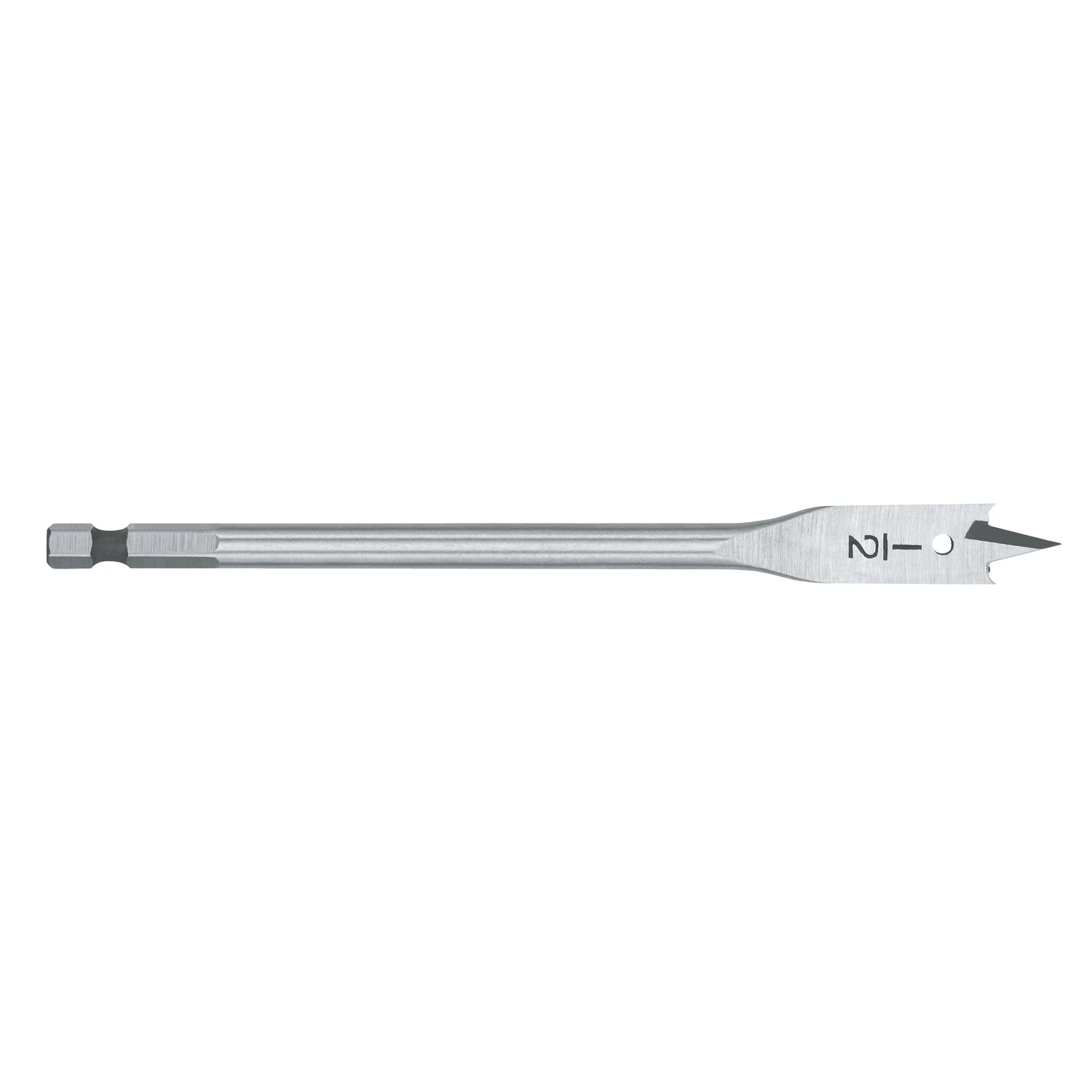 DeWalt 1/2 in. X 6 in. L Carbon Steel Spade Bit Hex Shank 1 pk