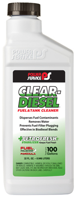 Clear-diesel Fuel And Tank Cleaner, 32 Oz. - Advanced Cleaning Technology