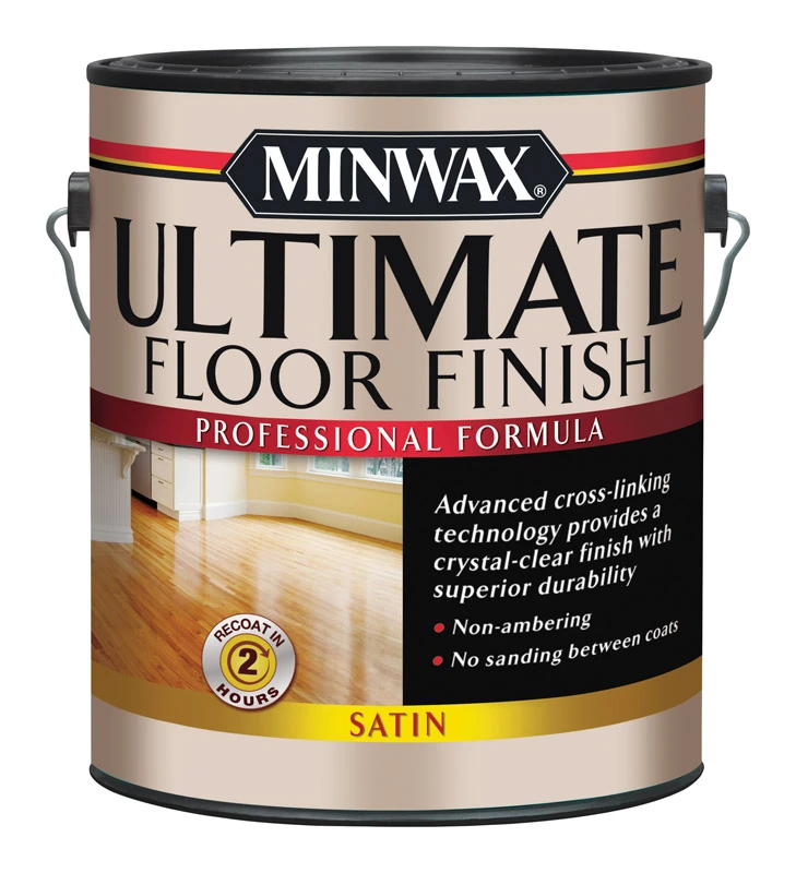 Ultimate 1 Gallon Satin Water-based Polyurethane Floor Finish