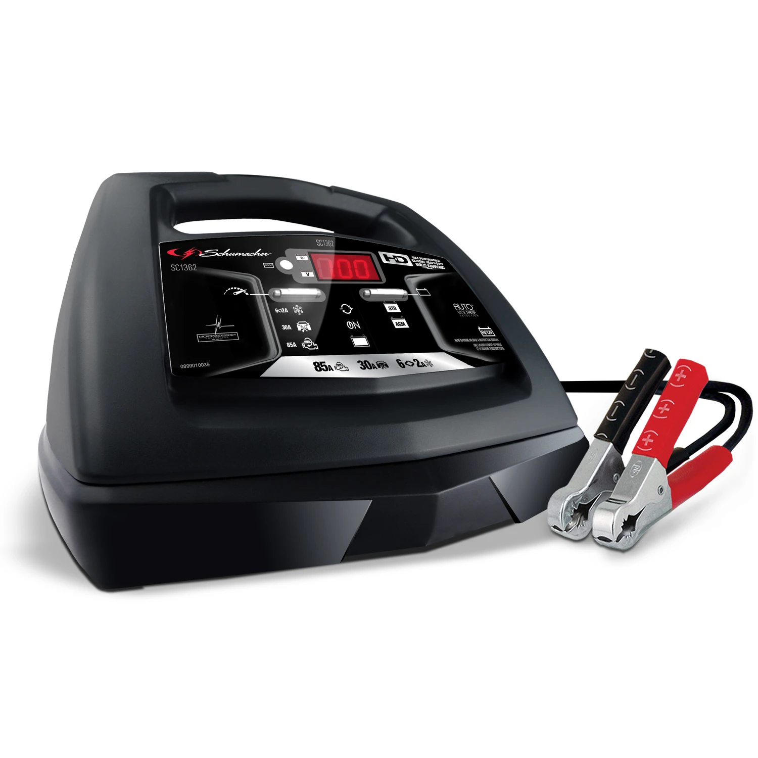 Automatic Battery Charger and Maintainer, 85 Amp, 30 Amp, 6 Amp, 6 Volt and 12 Volt