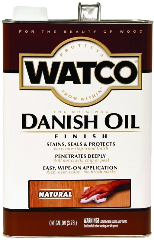 Danish Oil Finish, 1 Gallon, Voc Compliant Natural Oil For Wood
