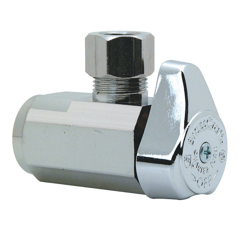 1/2 In. Fpt X 3/8 In. Mpt Brass Shut-off Valve - G2r15x Cd