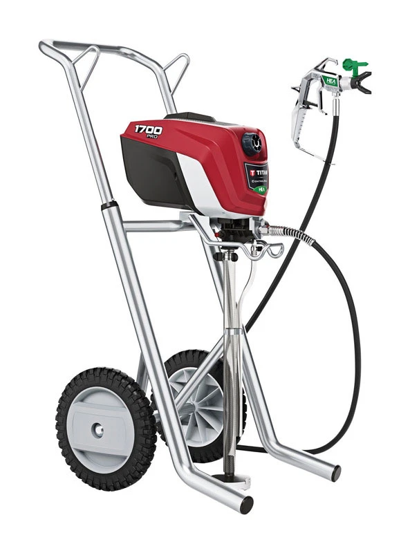 Controlmax 1700 Pro 1500 Psi High-efficiency Airless Paint Sprayer With Cart