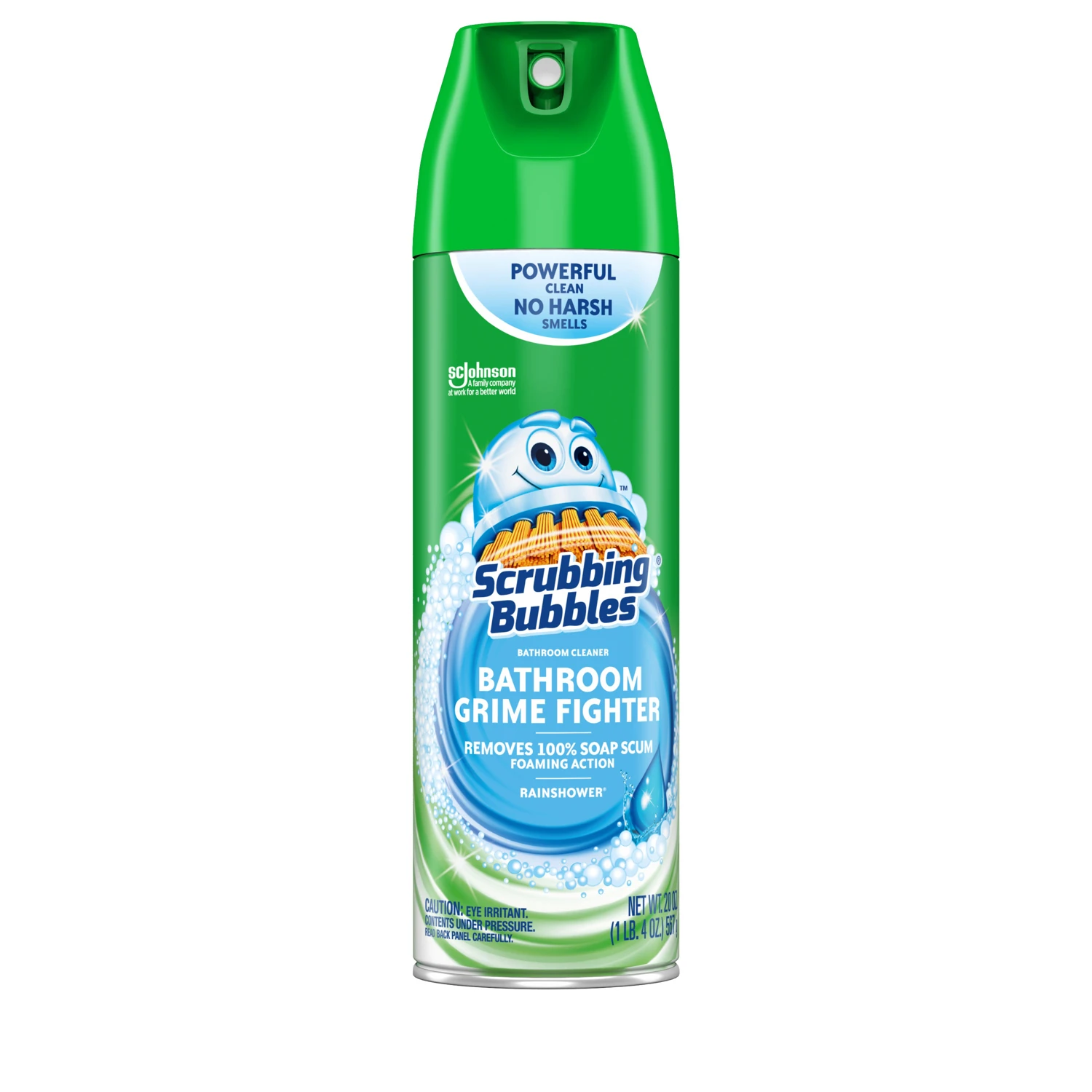 Antibacterial Bathroom Cleaner with Fresh Rainshower Scent, 20 Ounce Bottle