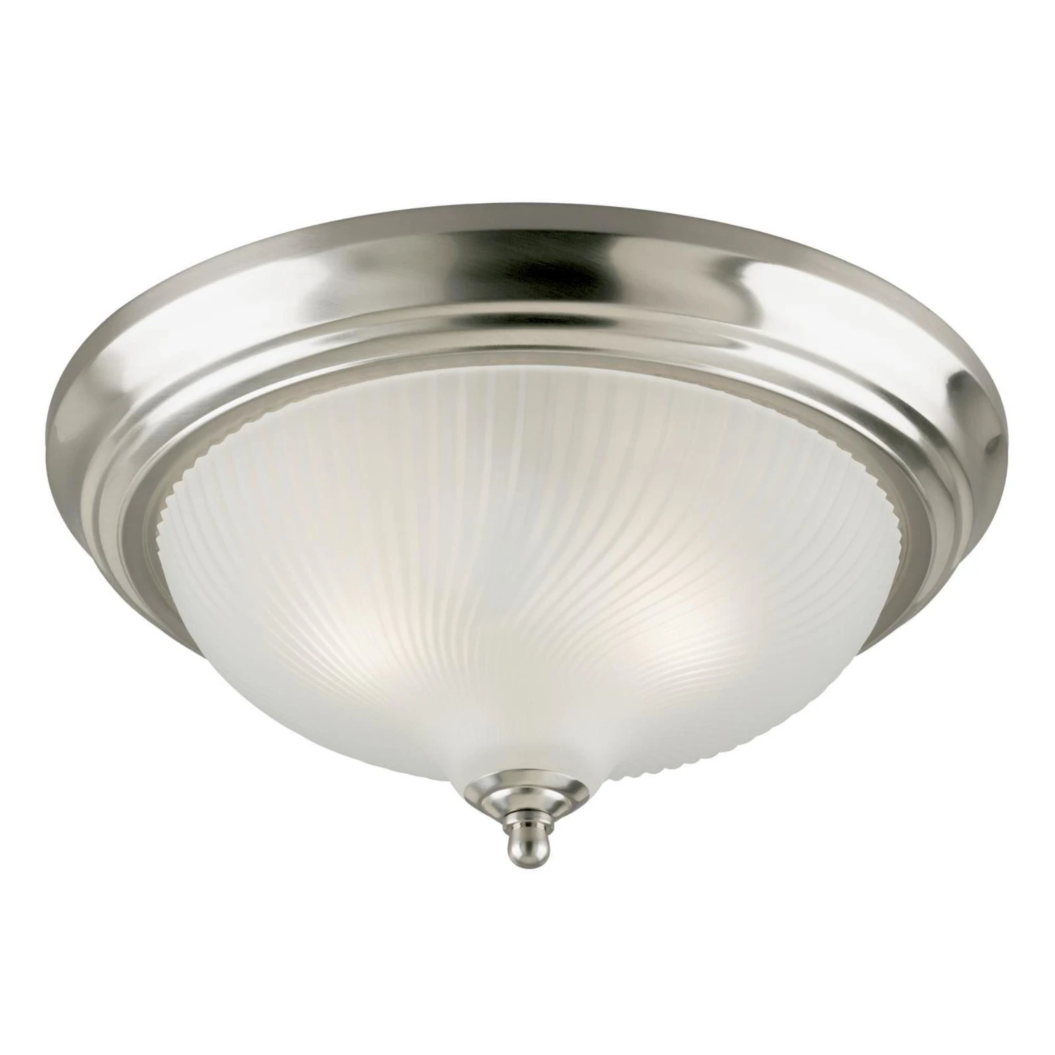 13.38 In. H X 13 In. W X 13 In. L Brushed Nickel Ceiling Light Fixture