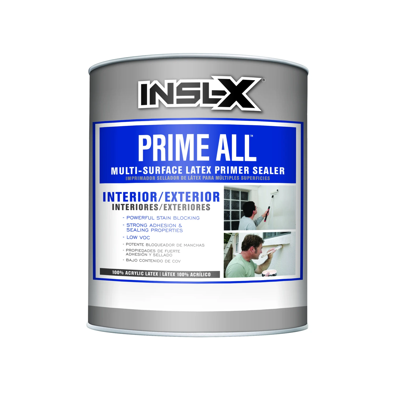 Prime All Multi-Surface Latex Primer/Sealer, Indoor & Outdoor, White Tintable, Qt.