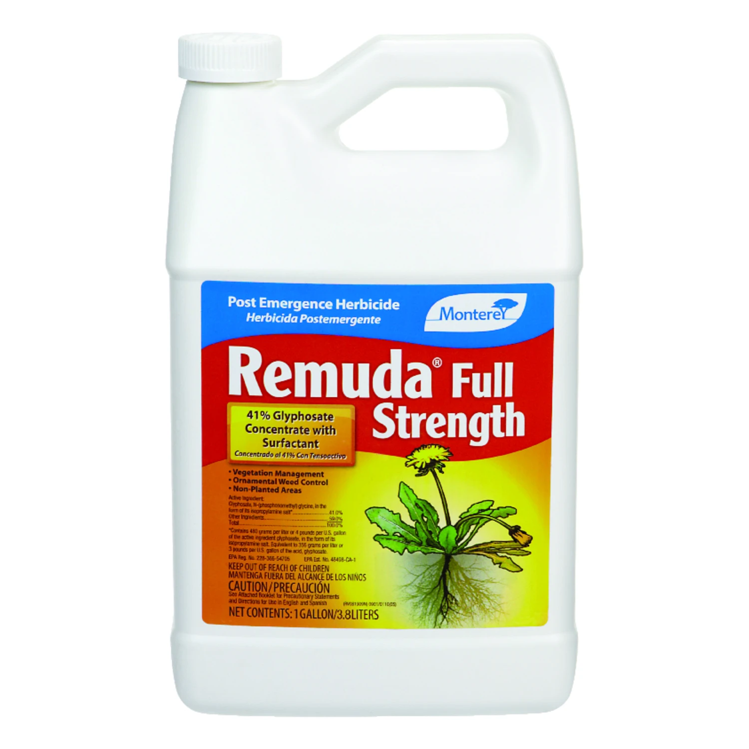 Remuda 1 Gallon Concentrate Weed & Grass Killer With 41% Glyphosate