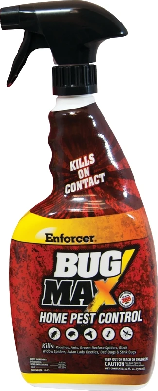 Bugmax Home Pest Control 32 Oz. Ready To Use Trigger Spray Insect Killer