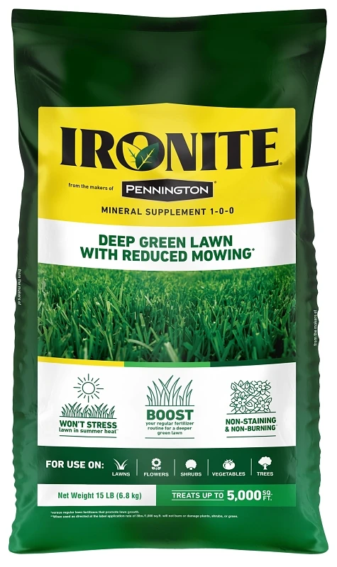 15 Lb. Lawn Fertilizer Granules, 5000 Sq. Ft. Coverage, 1-0-0 Formula