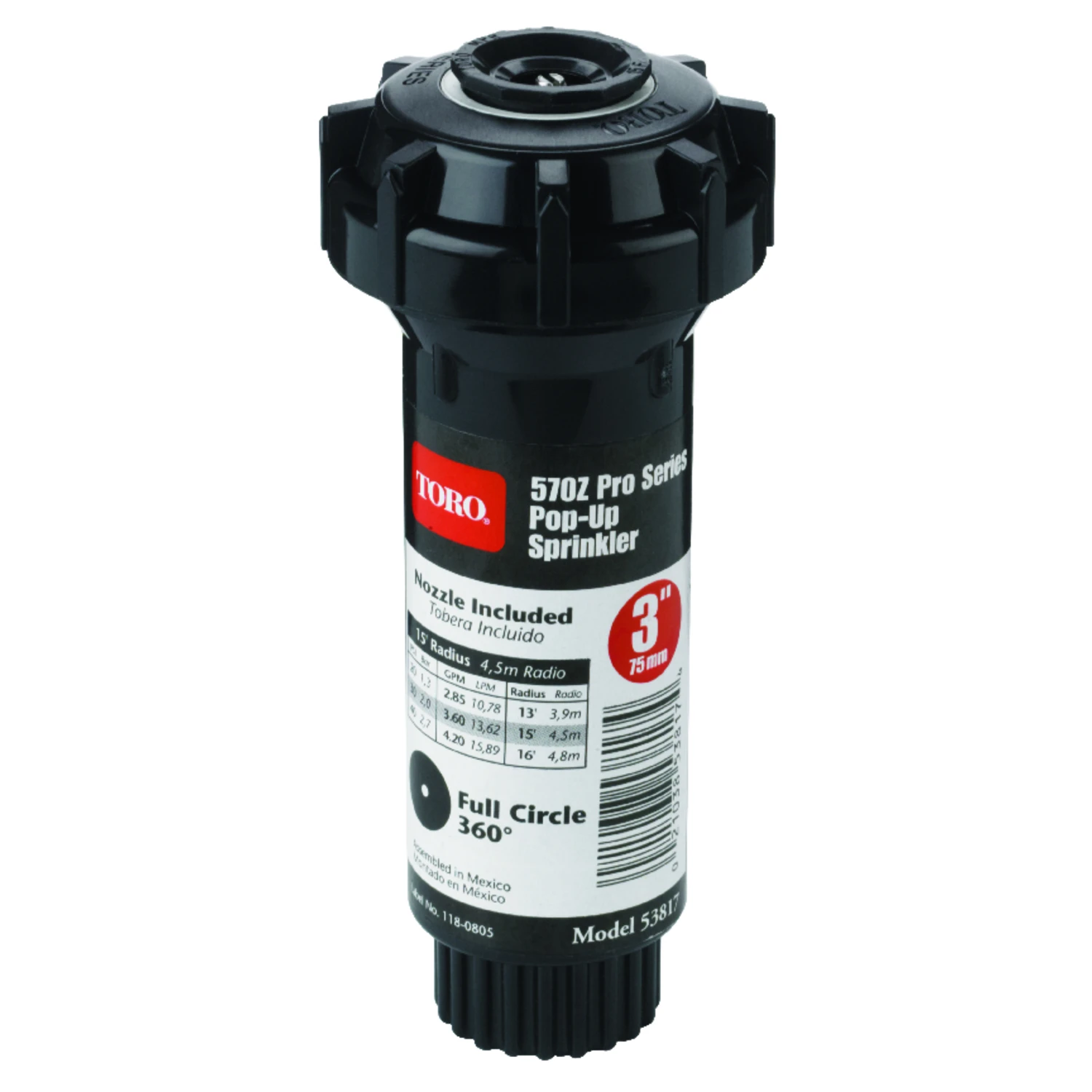 570Z Pro Series 15 ft. 4 in. Full Circle Pop-Up Sprinkler 570Z Pro Series 15 ft. 4 in. Full Circle Pop-Up Sprinkler