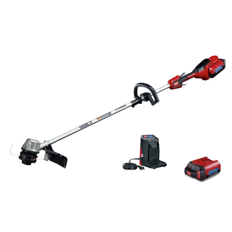 Flex Force 51830 60v 16 In. Battery String Trimmer Kit With Charger