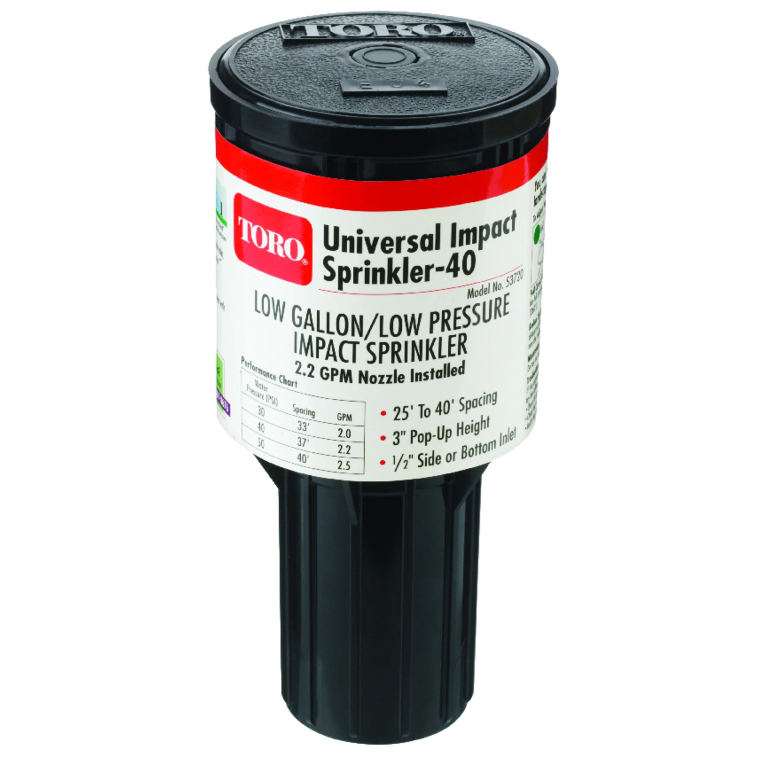 Toro 570Z Pro Series 3 in. H Adjustable Pop-Up Sprinkler Toro 570Z Pro Series 3 in. H Adjustable Pop-Up Sprinkler