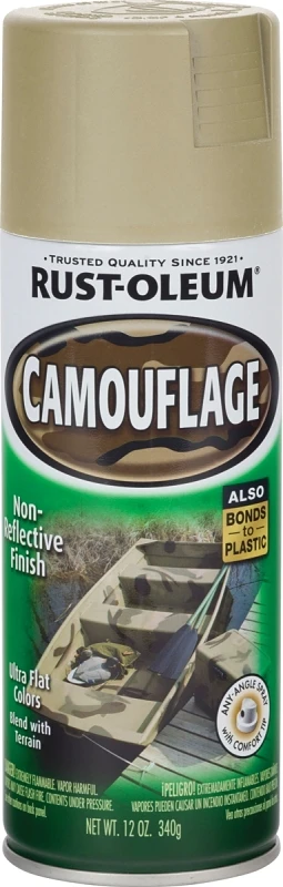 SPRY PAINT CAMO SAND12OZ