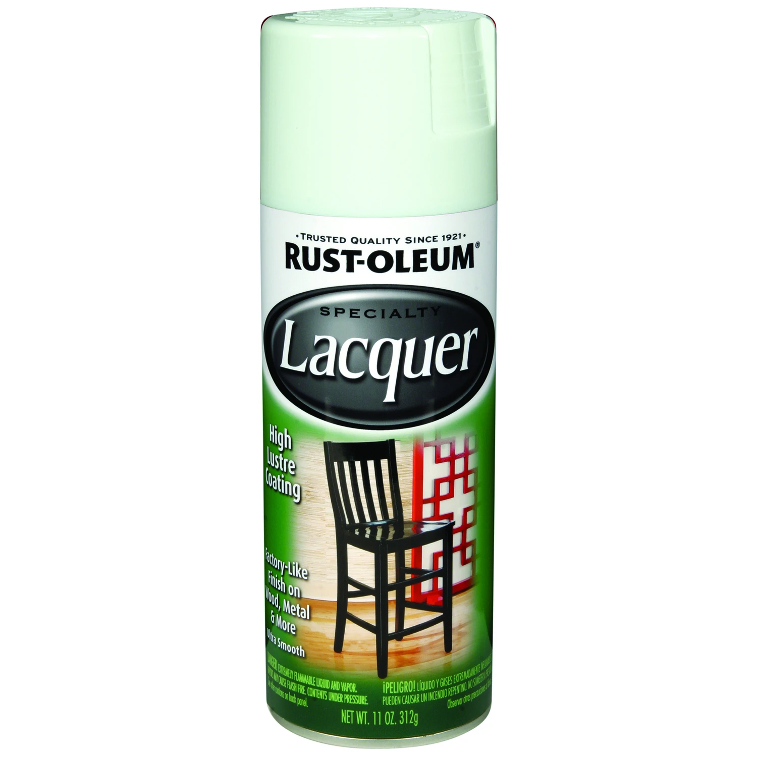 Specialty Gloss White Lacquer Spray Paint 11 Oz - Ultra-hard Finish