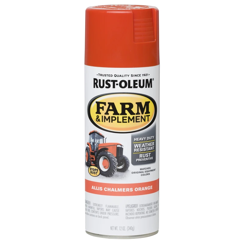 12 Oz. Allis Chalmers Orange Farm & Implement Spray Paint