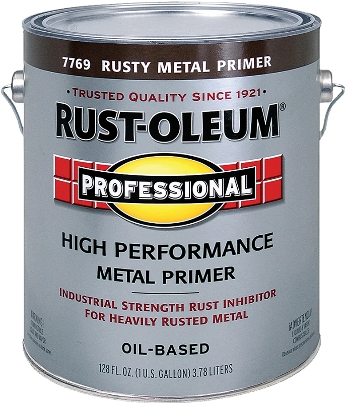 Professional Red Flat Metal Primer, 1 Gallon, Voc Compliant