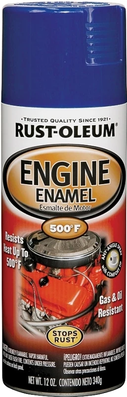 Stops Rust 12 Oz. Gloss Ford Blue Engine Enamel Spray Paint