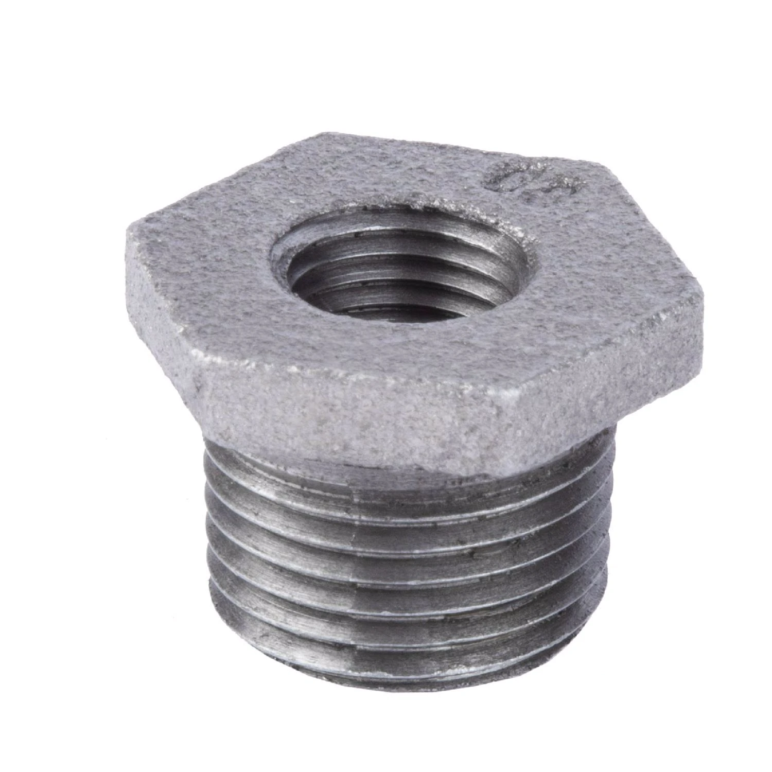 1/2 In. Mip X 1/8 In. D Fip Black Malleable Iron Hex Bushing
