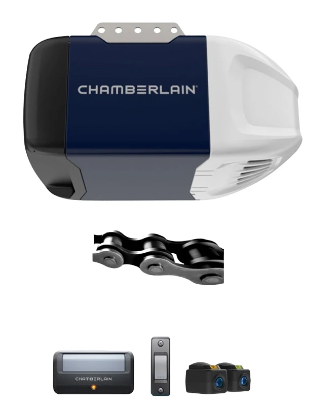 C2202 1/2 Hp Smartphone Controlled Chain Drive Garage Door Opener