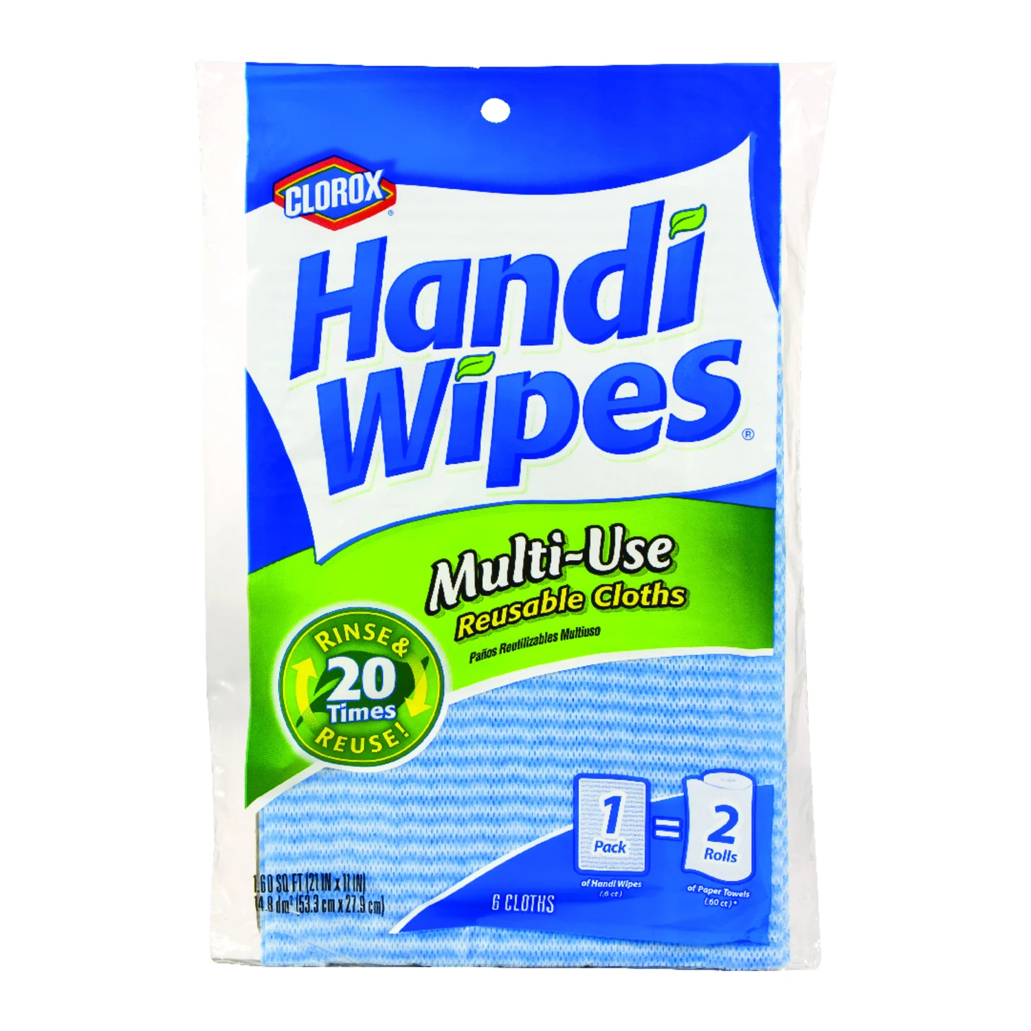 Handi Wipes Multi-use Cleaning Cloth 11 In. W X 21 In. L 6 Pk