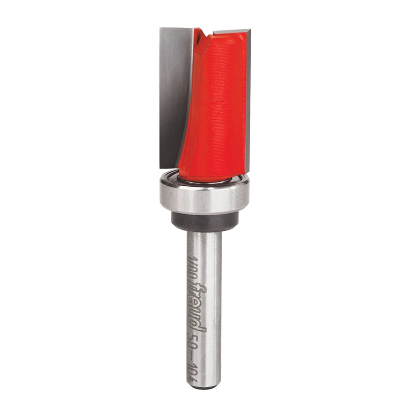 5/8 Inch Diameter by 1 Inch Cutting Length Top-Bearing Flush Trim Router Bit