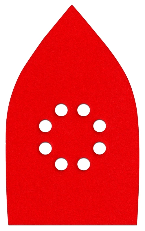 Diablo MegaMouse 4-3/16 x 6-3/4 in. Aluminum Oxide Blend Hook and Lock Sanding Sheets 180 Grit Fine