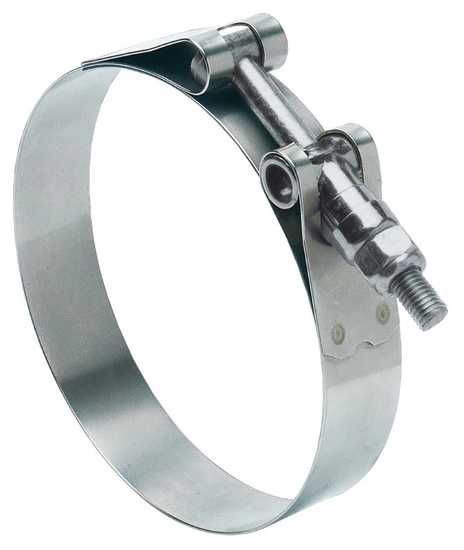 Tridon 4 In. Sae 400 Stainless Steel T-bolt Hose Clamp - Heavy Duty
