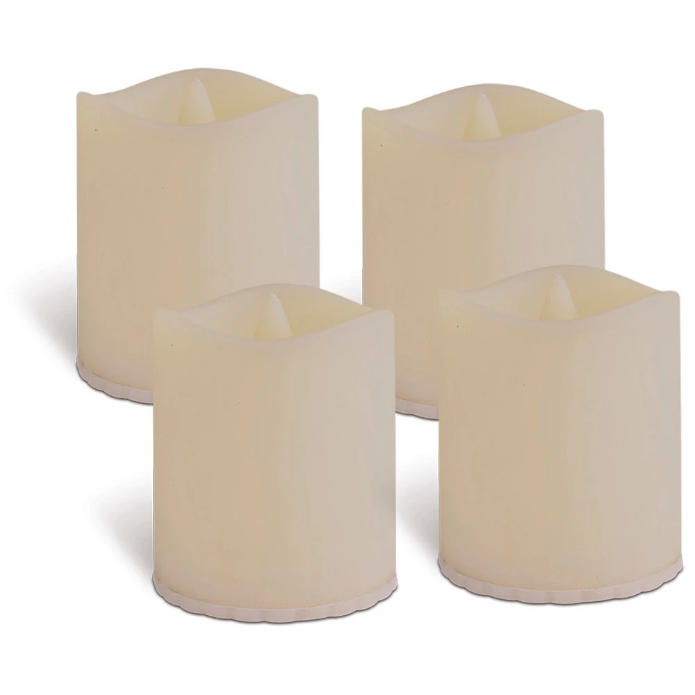 Everlasting Glow White No Scent LED Candle Votive Candles