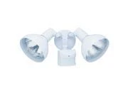 Sl-5105-wh Dual Brite Motion Activated Security Light, 240w, 2 Heads, White