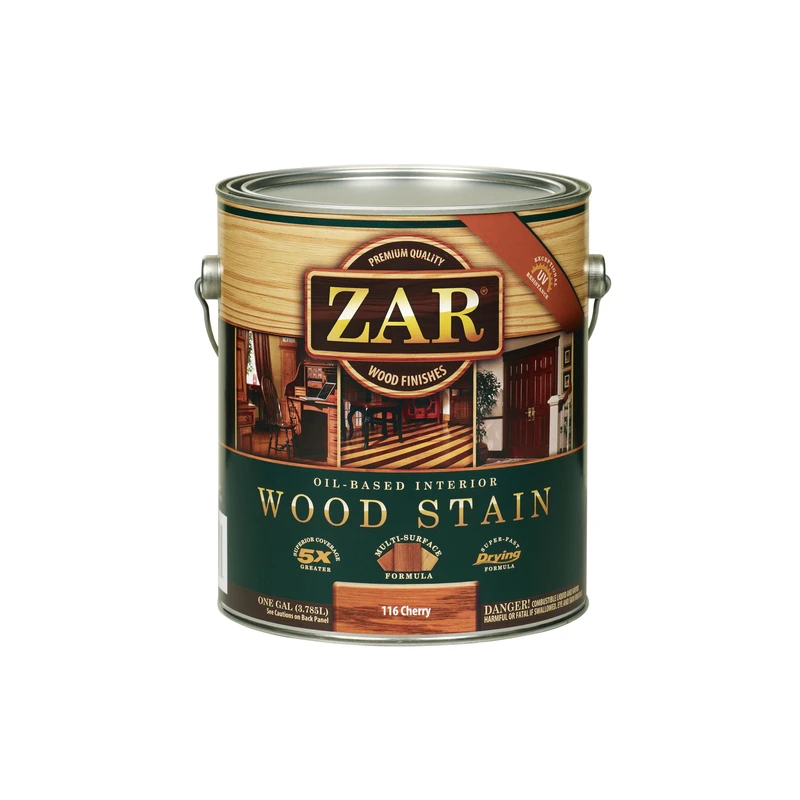 Zar Cherry Oil-based Wood Stain 1 Gallon - Model 11613 For Superior Finish