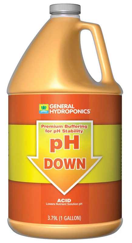 General Hydroponics pH Down Acid Nutrient Solution 1