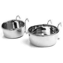 Ethical Pet Stainless Steel Bird Cup w/ Wire 20oz