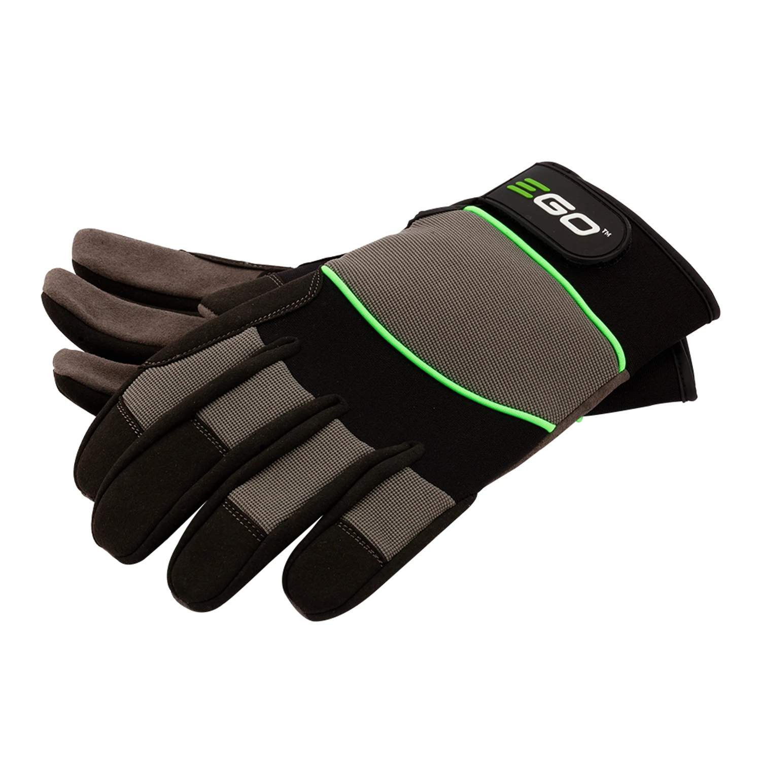 Unisex Synthetic Leather Work Gloves Black/brown Extra Large 1 Pair
