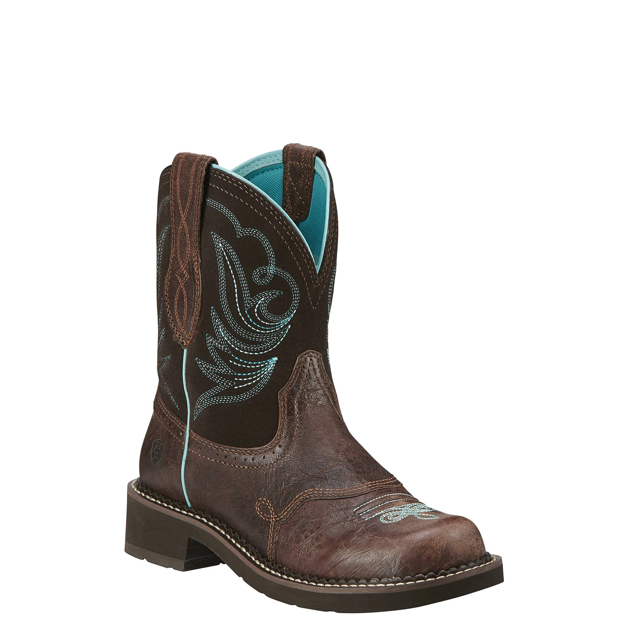 Women's Fatbaby Heritage Dapper Western Boots - Royal Chocolate - Size 9.5 M