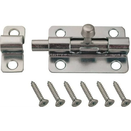 Cl-205-bc3l 4 Inch Zinc Plated Steel Barrel Slide Bolt
