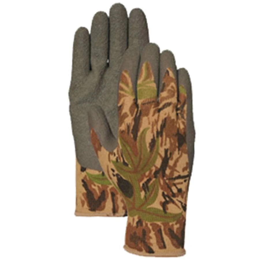 C302camol Large Camo Latex Palm Gloves For Enhanced Grip And Protection