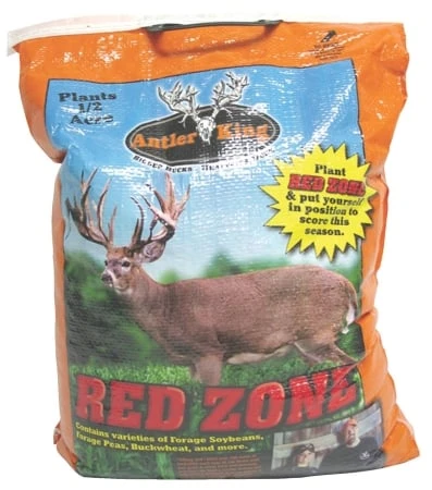 Red Zone Food Plot Mix - 20 Pound Bag Covers 1/2 Acre - Model 20rz