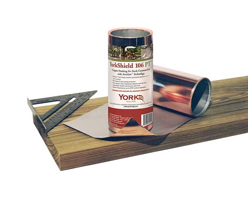 106 Pt 10 In. W X 240 In. L Copper Flashing Roll For Decks
