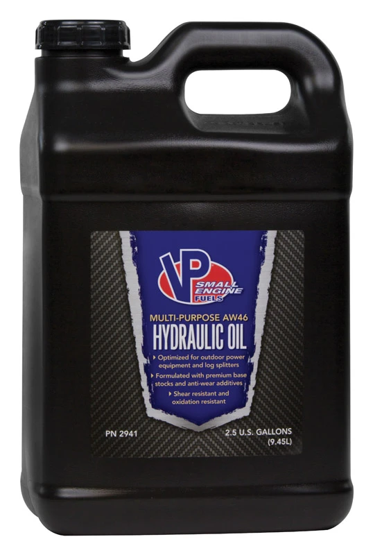 VP Racing Fuels Small Engine Lubricants AW46 Hydraulic Oil 2.5 gal