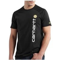 Men's Force Cotton Delmont Graphic Short Sleeve T-shirt, Heather Grey, X-large