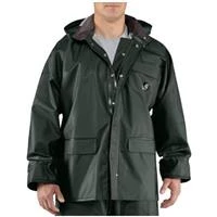 Men's Surrey Waterproof Hooded Rain Coat - Large Regular - Yellow
