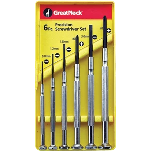 6 Piece Multi-blade Precision Screwdriver Set Gp6c