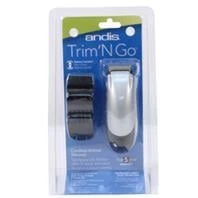 Trim N Go Cordless Animal Trimmer, Silver, 7 Piece Kit
