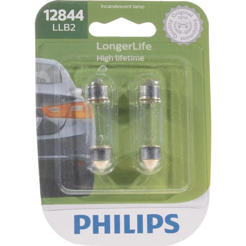 Longerlife 12v Miniature Automotive Bulb 12844llb2 For Courtesy And License Use
