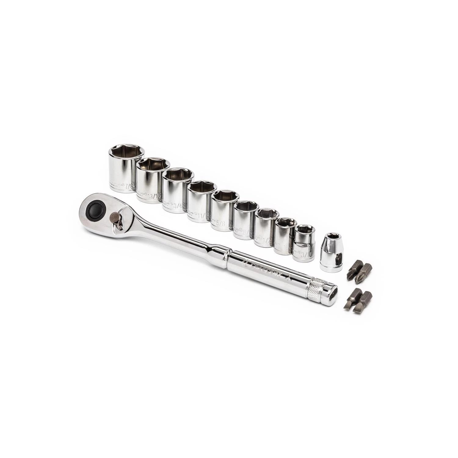 3/8 In. Drive Sae 6 Point Teardrop Mechanic's Tool Set 15 Piece