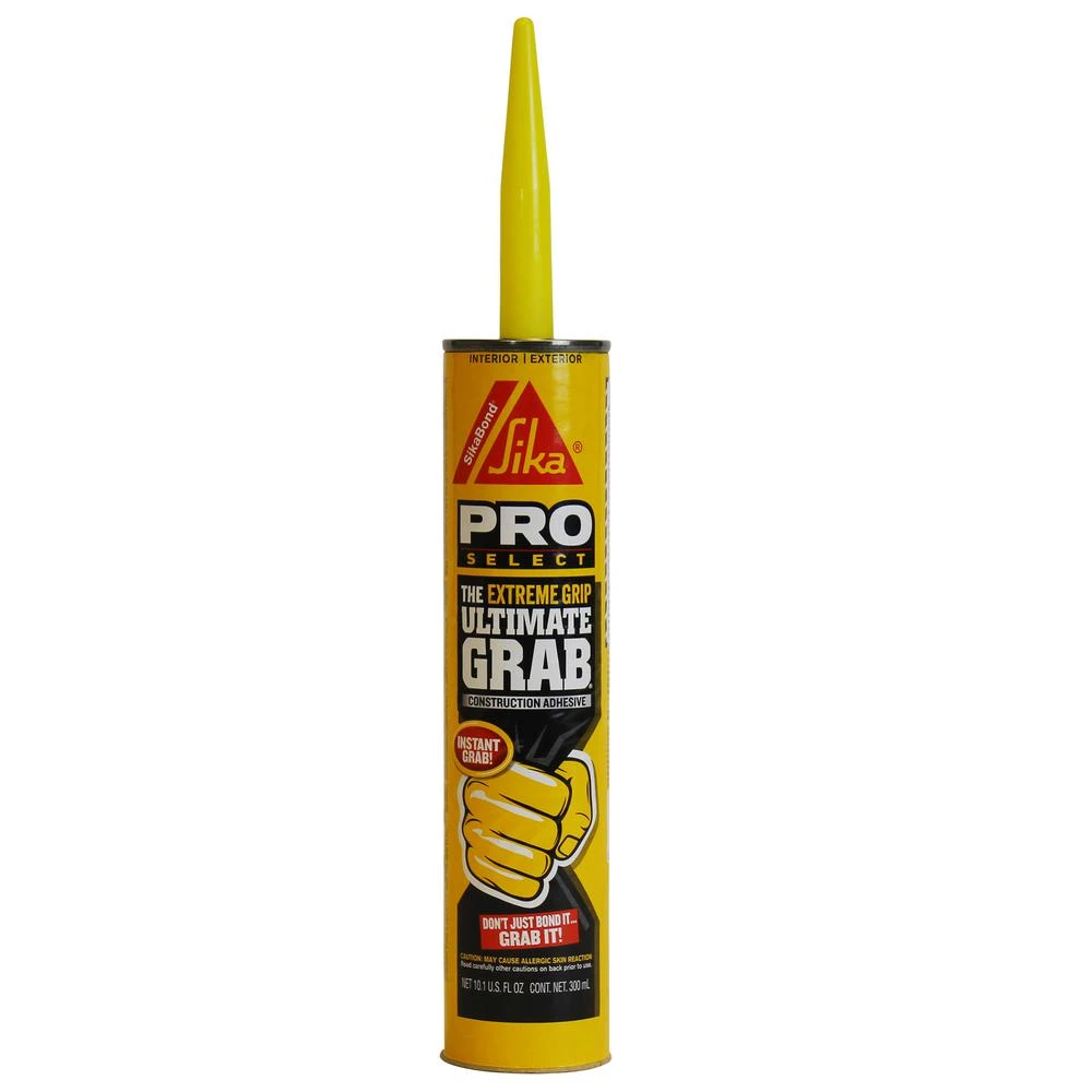 Ultimate Grab Polyurethane Construction Adhesive 10.1 Oz Cartridge - High Strength