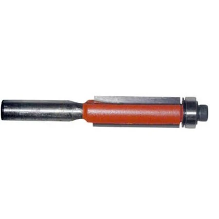 Flush Trim Router Bit with One Quarter Inch Shank and One Half Inch Cutting Length