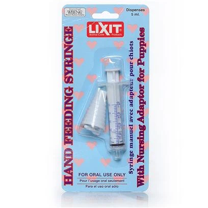 Lixit Feeding Syringe With Nursing Adapter