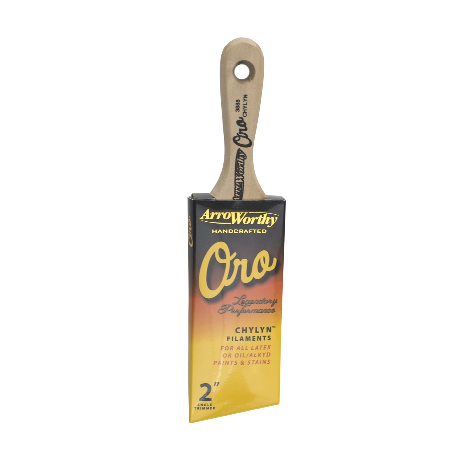 Oro 2 In. Angle Trim Paint Brush - Model 3888-2